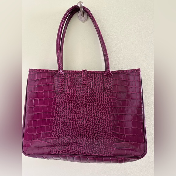 GORGEOUS Longchamp Roseau Leather Tote w/Silver Toggle * ALL OFFERS CONSIDERED * - Picture 3 of 17